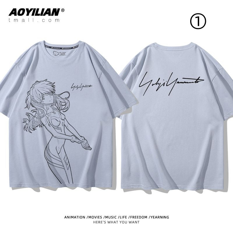 売り切れ必至　着回し力抜群　おすすめ プリントロゴ 半袖 Tシャツ-A2531