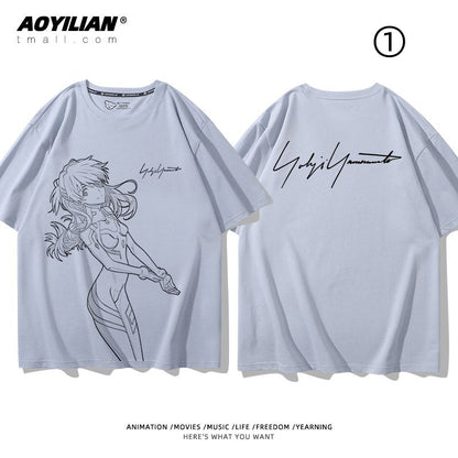 売り切れ必至　着回し力抜群　おすすめ プリントロゴ 半袖 Tシャツ-A2531