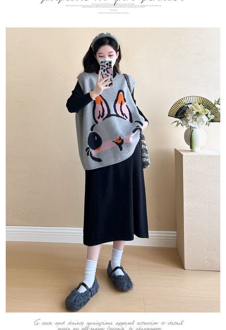 カジュアル ト デザイン オシャレ 着心地良い カジュアル 2色 ニット セータートE-12243