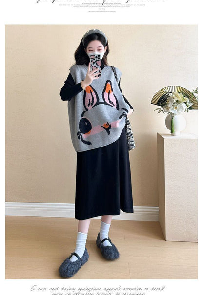 カジュアル ト デザイン オシャレ 着心地良い カジュアル 2色 ニット セータートE-12243