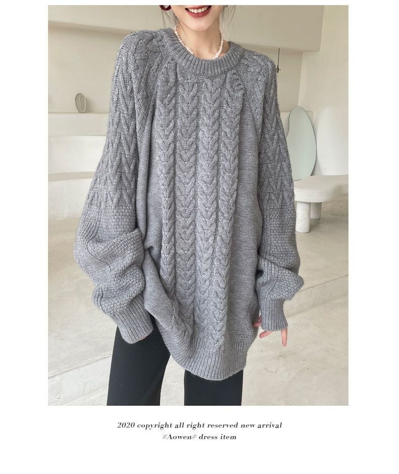 超人気 大人可愛い おしゃれ度高め 着心地良い カジュアル 4色選択 セーターE-12351