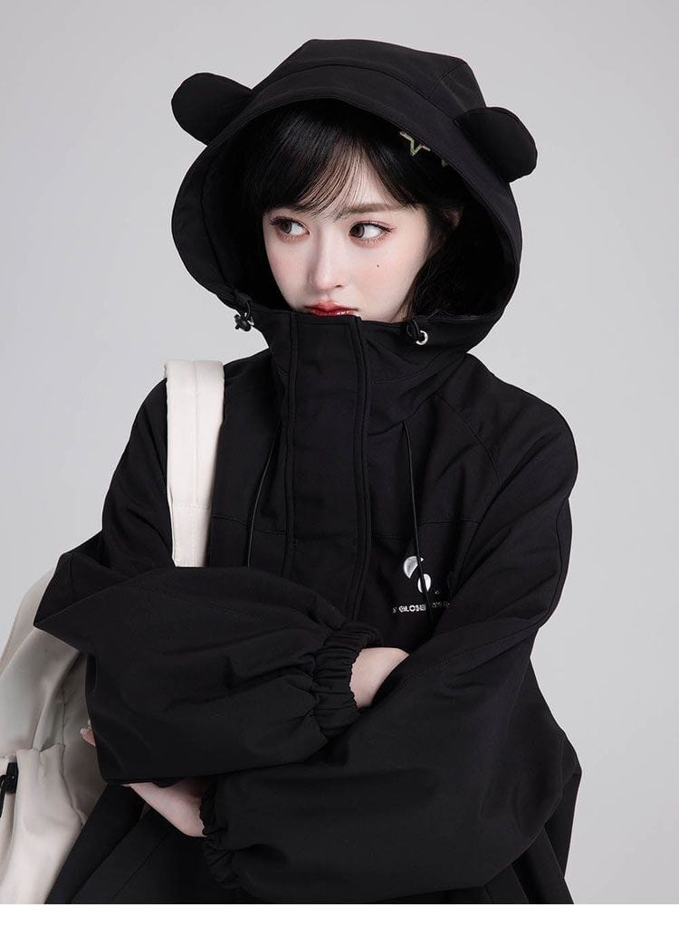 超人気商品 マウンテンジャケット全2色 パンダロゴ 男女兼用 コート E-4794