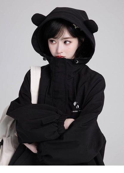 超人気商品 マウンテンジャケット全2色 パンダロゴ 男女兼用 コート E-4794