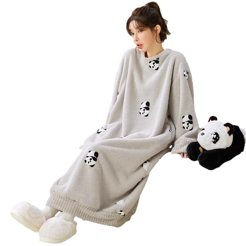 超人気 スウィート キュート 着心地良い 綿ラミネート ホームウェア パジャマE-10008