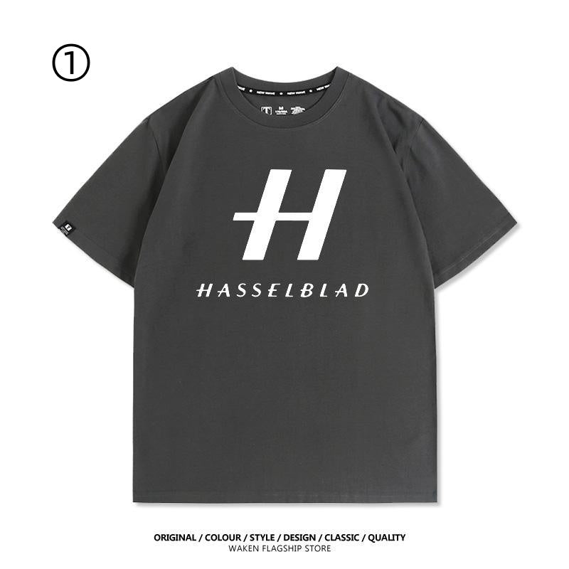 大人可愛い おすすめ プリントロゴ　半袖 Tシャツ-A2372