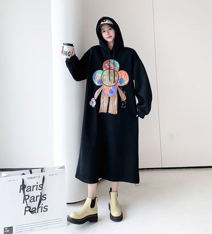 【裏起毛】ファッション 2色 プラスベルベット 長袖 ニット セーター E-10208