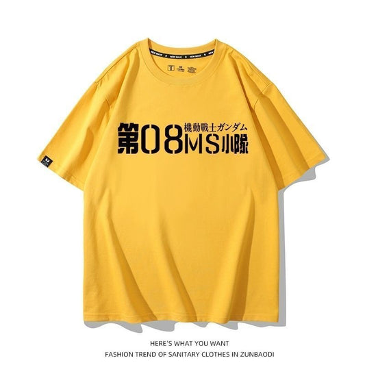 好感度100％  おすすめ プリントロゴ 半袖 Tシャツ-A2685