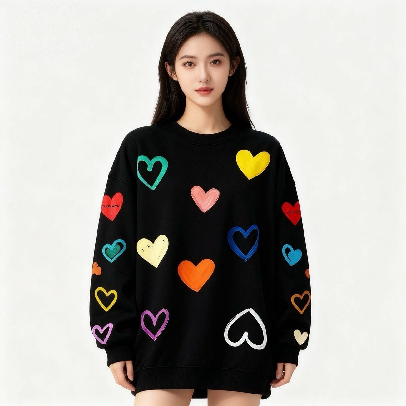 ファッション  大人可愛い アバンギャルド  早い者勝ち カジュアル スウェットE-12289