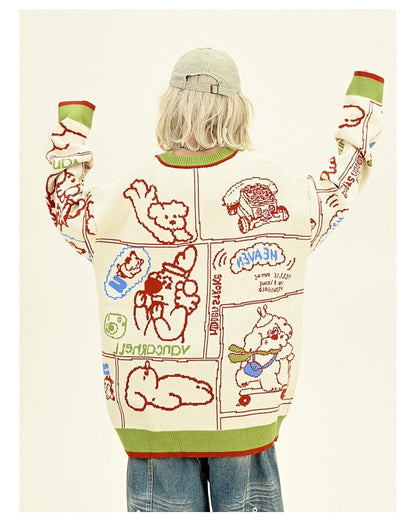 早い者勝ち ラウンドネック 個性派 スウェットE-10119