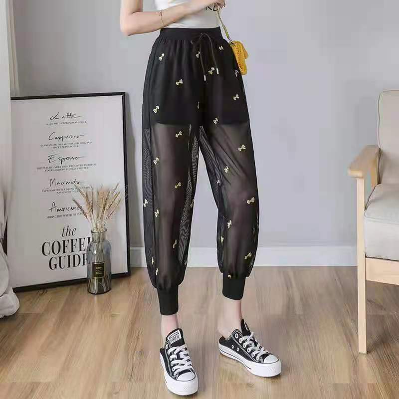 話題沸騰中 ファッション 大好評 カジュアル 日焼け止め パンツE-8765