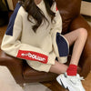 【裹起毛】今季マストバイ 好感度UP 元気いっぱい パーカE-10405
