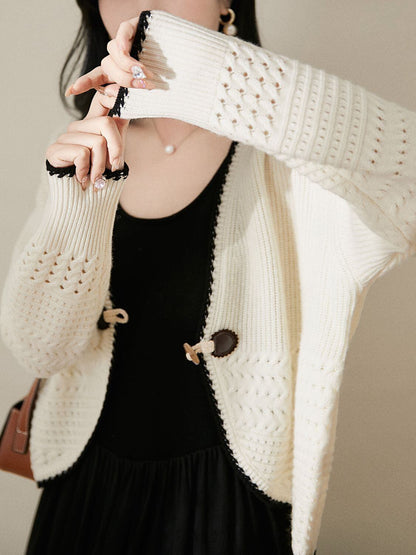 超人気 ファッション感満々 美人度アップ エレガント 全2色 ニットトップスE-9335