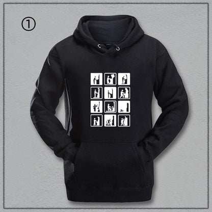 新作 着回し 音ゲー プレーヤー パーカー-A2197