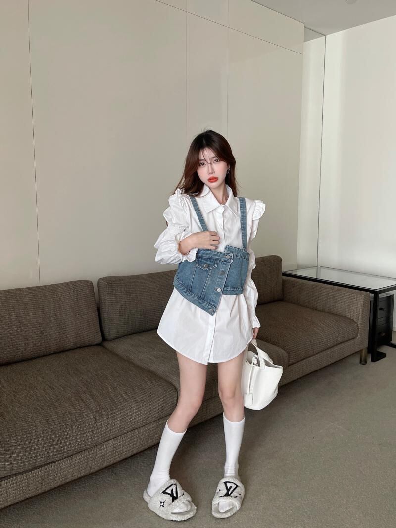 デニム デザイン 絶対欲しい 着心地良い カジュアル スウェットE-10785