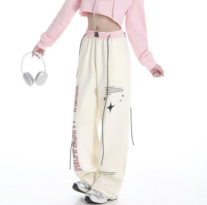 人気上昇中 オシャレ 都市ファッショ デザイン 2色 ジョガーパンツ E-9761