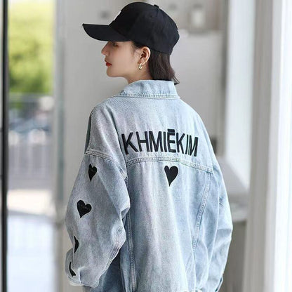 話題沸騰中 ファッション感満々 気質アップ デニム ジャケット E-9441