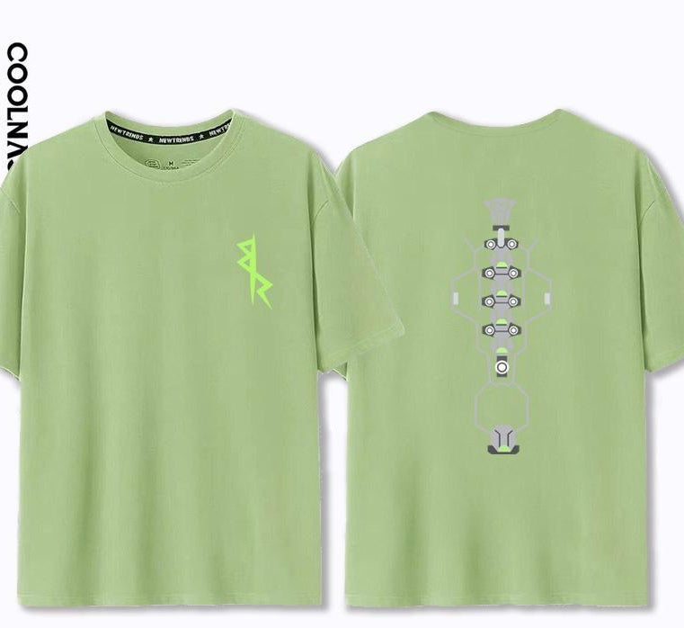 定番シンプル　好感度UP  売れ筋   おすすめ プリントロゴ 半袖 Tシャツ-A2509