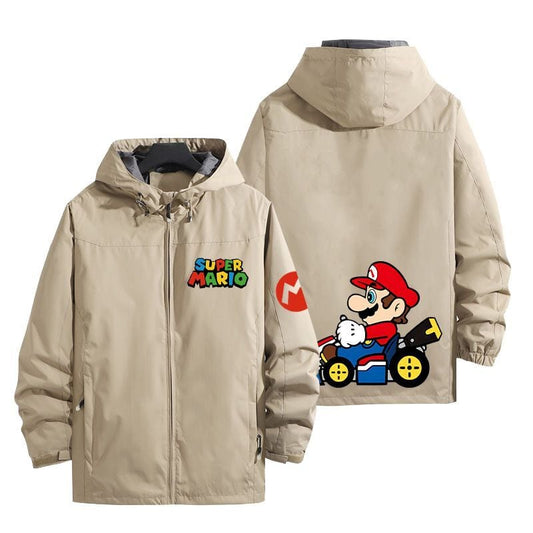 話題沸騰中 防寒  撥水加工 プリントロゴ 男女兼用 5色展開 マウンテンパーカー E-12740