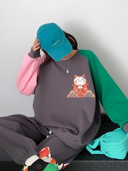 早い者勝ち 2色選択 タイドファッション快適である パーカー/パンツE-10463