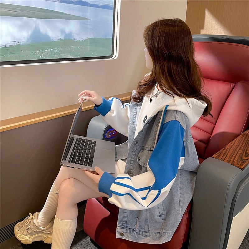 絶対欲しい  新作 ファッション 個性派  デニムジャケット<ins-6194>