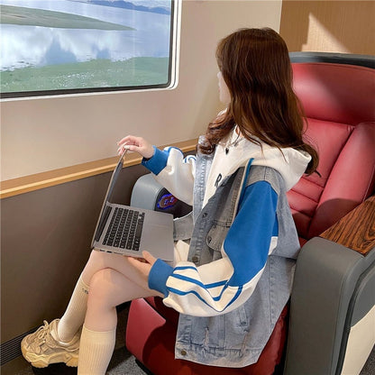 絶対欲しい  新作 ファッション 個性派  デニムジャケット<ins-6194>