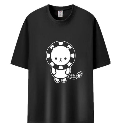 絶対欲しい  おすすめ プリントロゴ 半袖 Tシャツ-A2450