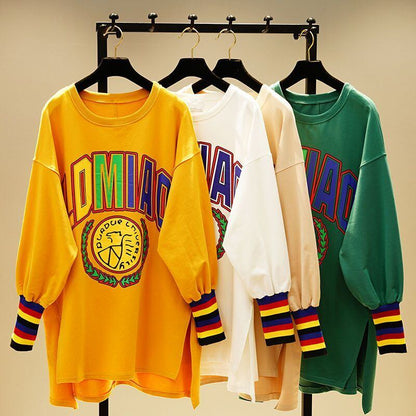 話題沸騰中 プラスベルベット 美人度アップ 4色 長袖 ニット セーター E-10396