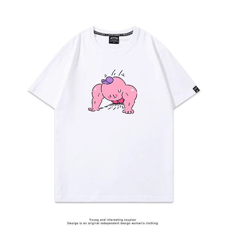 今季マストバイ 売れ筋   おすすめ プリントロゴ 半袖 Tシャツ-A2619