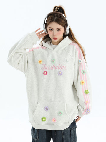 好感度UP プラスベルベット 大人可愛い 4色 パーカー E-10178