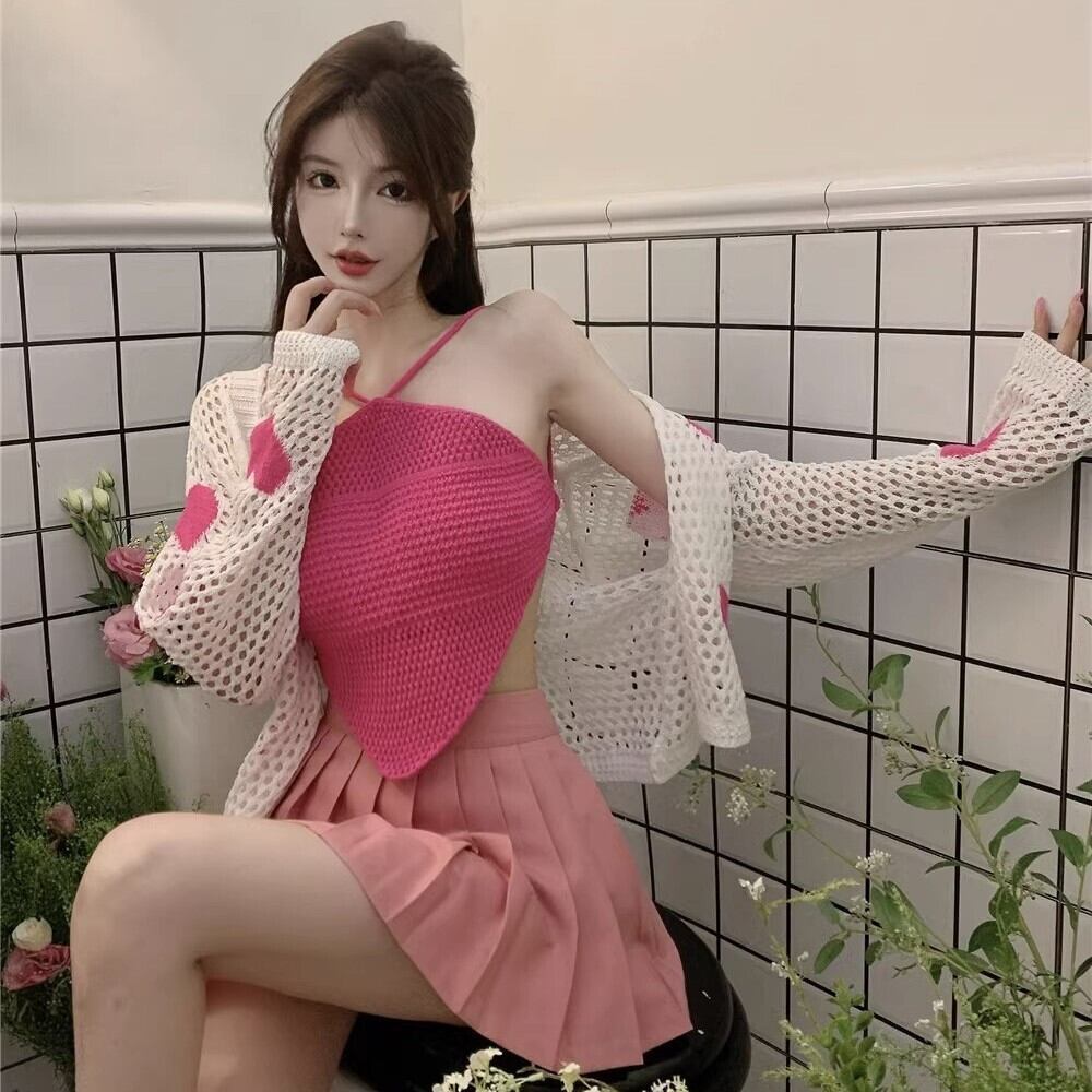 人気上昇中 ファッション感満々 美人度アップ 全2色 ニットトップスE-9152