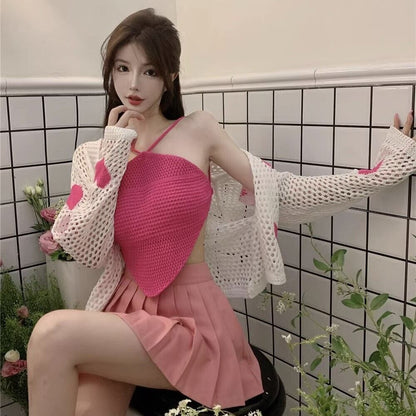 人気上昇中 ファッション感満々 美人度アップ 全2色 ニットトップスE-9152