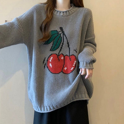 新商品 柔らかくて優しい印象 おすすめ 3色選択 ニットトップスE-9825