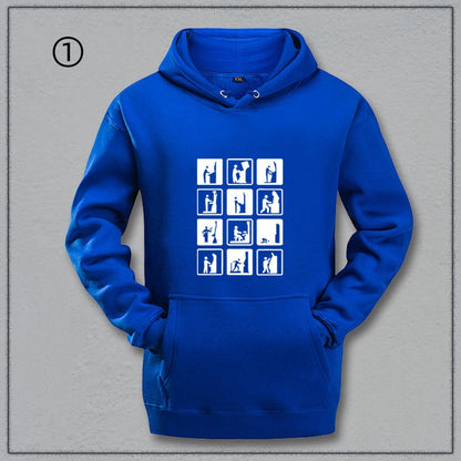 新作 着回し 音ゲー プレーヤー パーカー-A2197