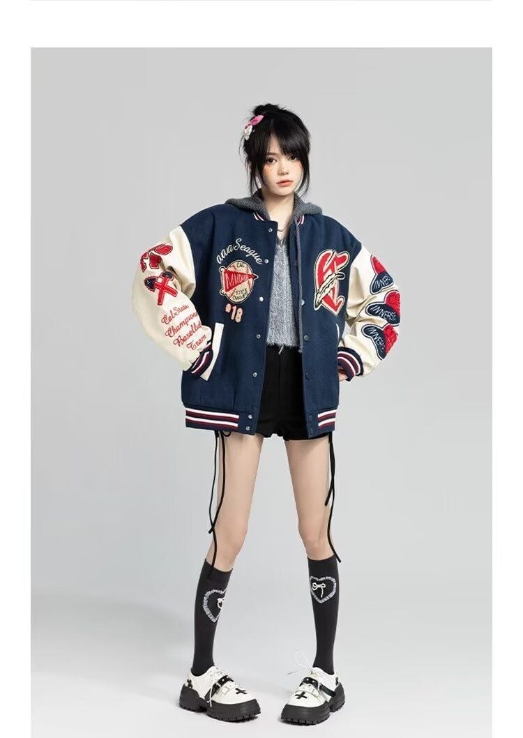 絶対欲しい 求めてたデザイン ファッション 刺繍 上質ダウンジャケット 男女兼用 E-9356