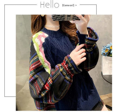 【人気急上昇中！】新作  大人気ファッションニット E-2251