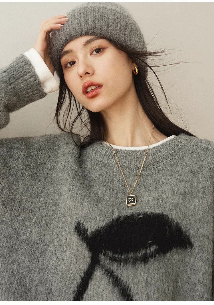 優しい雰囲気 着心地良い デザイン カジュアル スウェットE-10206