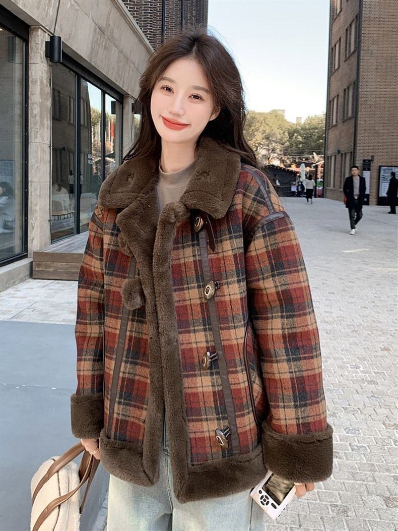 好感度UP 優しい雰囲気 海外トレンド上質 ファッション 2色 ダウンジャケット E-12317