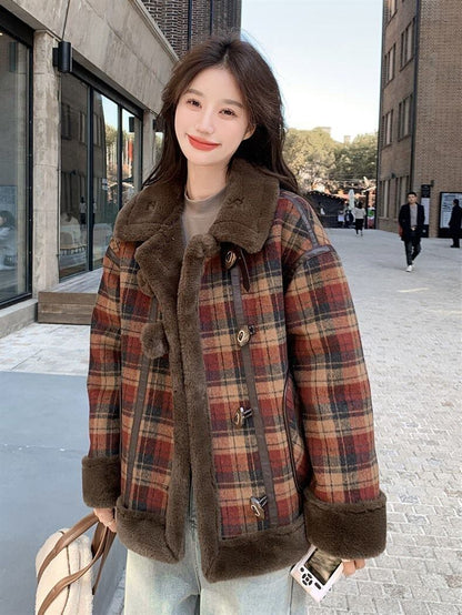 好感度UP 優しい雰囲気 海外トレンド上質 ファッション 2色 ダウンジャケット E-12317