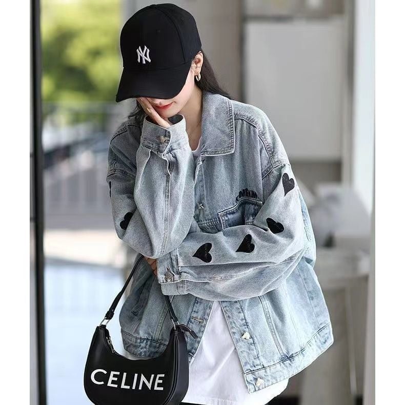 話題沸騰中 ファッション感満々 気質アップ デニム ジャケット E-9441