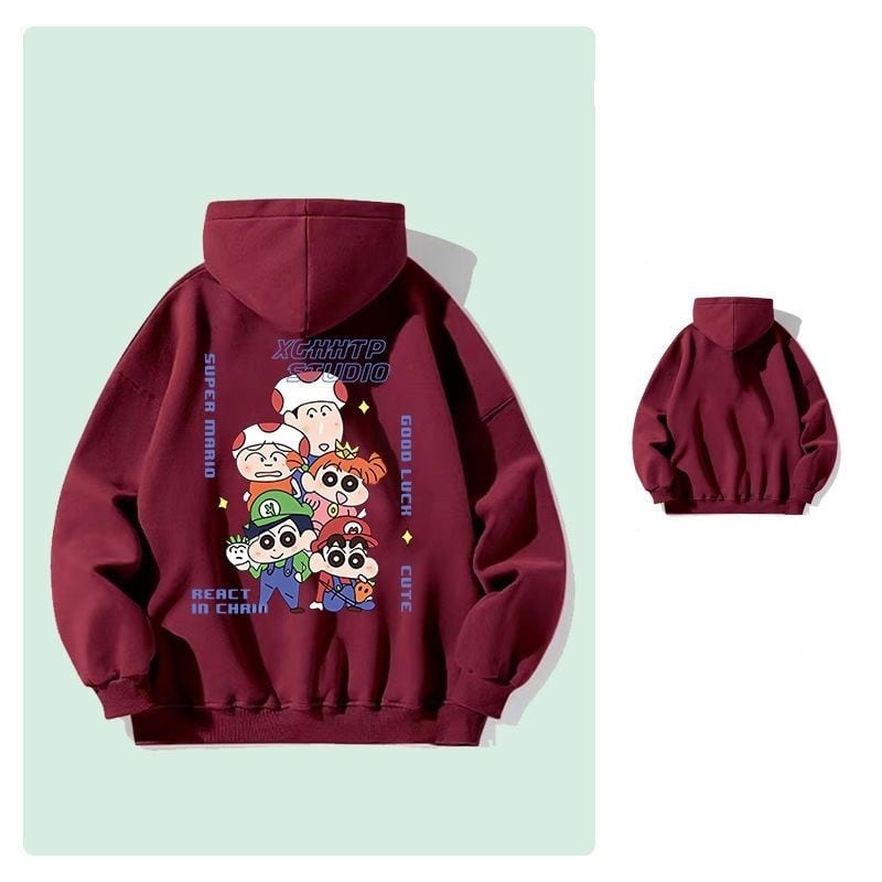 絶対欲しい 早い者勝ち プリント カジュアル 男女兼用 5色選択 裏起毛 スウェットE-12392