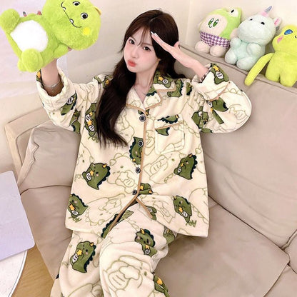 絶対欲しい 上質 キュート 男女兼用 パジャマE-6820