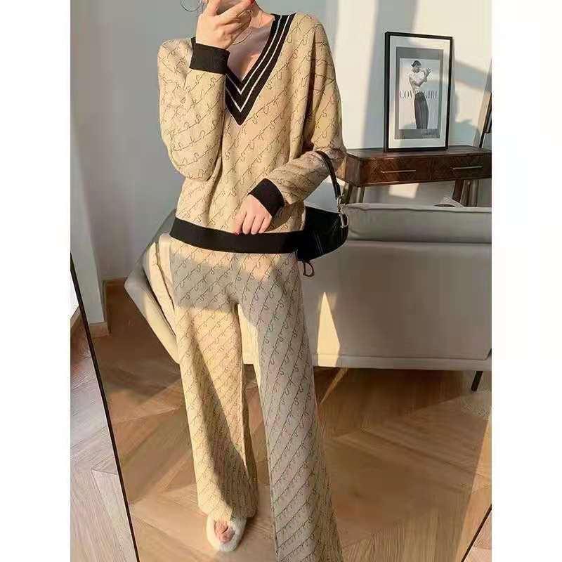 今季マストバイ おしゃれ度高め 好感度UP 着心地良い トップス+パンツセット E-10867