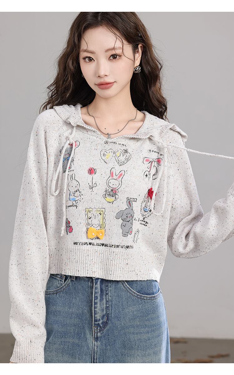 都市ファッショ オシャレデザイン 可愛い  スウェットiEf-10194