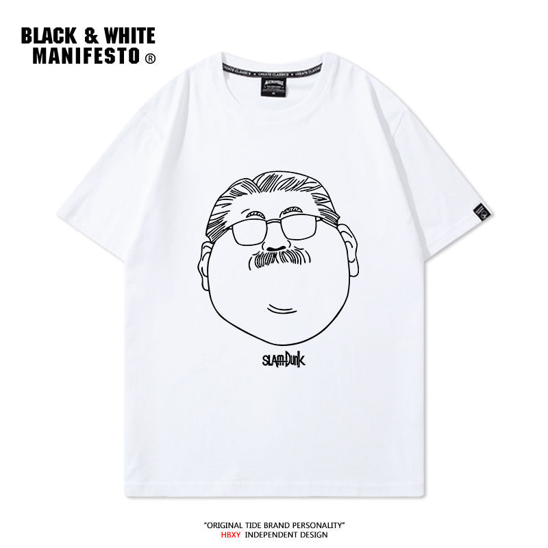 【人気ランキングNO.2】早い者勝ち　好感度UP おすすめ プリントロゴ　半袖 Tシャツ-A2356