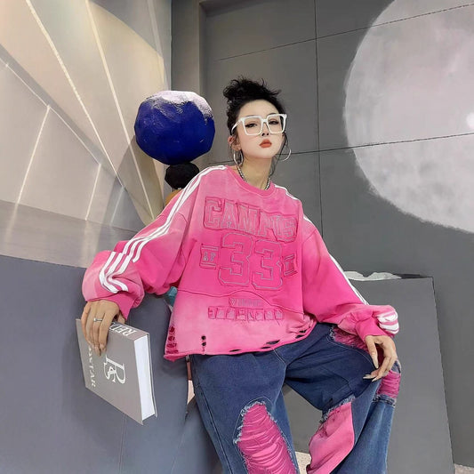 シンプル 優しい印象  カジュアル   6色 スウェット  E-12208