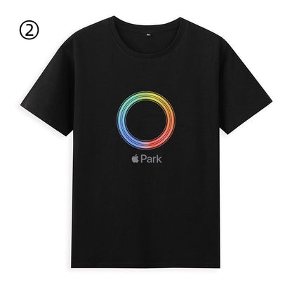 絶対欲しい おすすめ プリントロゴ　半袖 Tシャツ-A2360