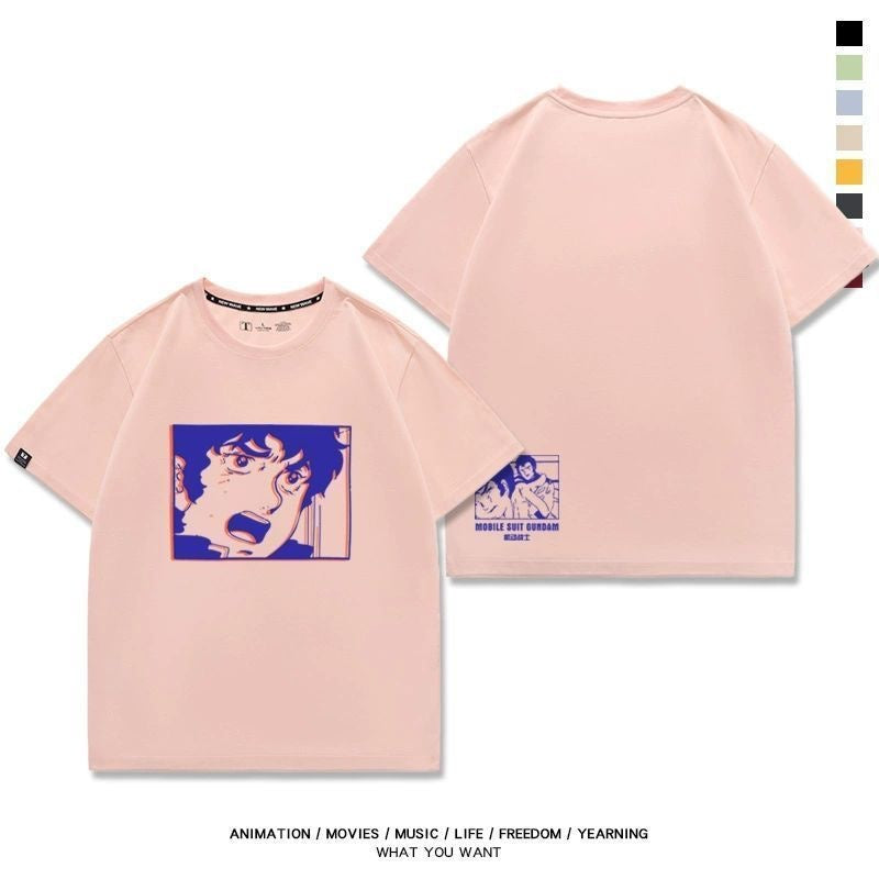 今季マストバイ  好感度UP  売れ筋   おすすめ プリントロゴ 半袖 Tシャツ-A2564