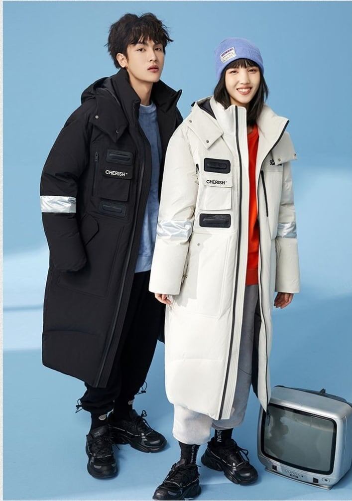 売れ筋 海外トレンド ファッション 上質 ダウンジャケットE-5892