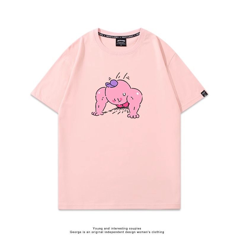 今季マストバイ 売れ筋   おすすめ プリントロゴ 半袖 Tシャツ-A2619