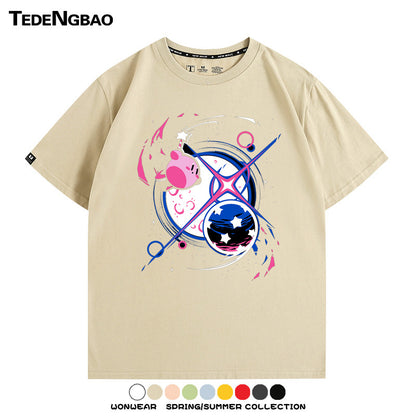 スウィート 売れ筋   おすすめ プリントロゴ 半袖 Tシャツ-A2616